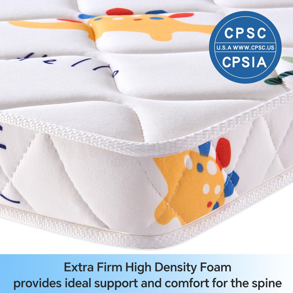 Lillibearas Pack and Play Mattress is lightweight for travel and daily use.