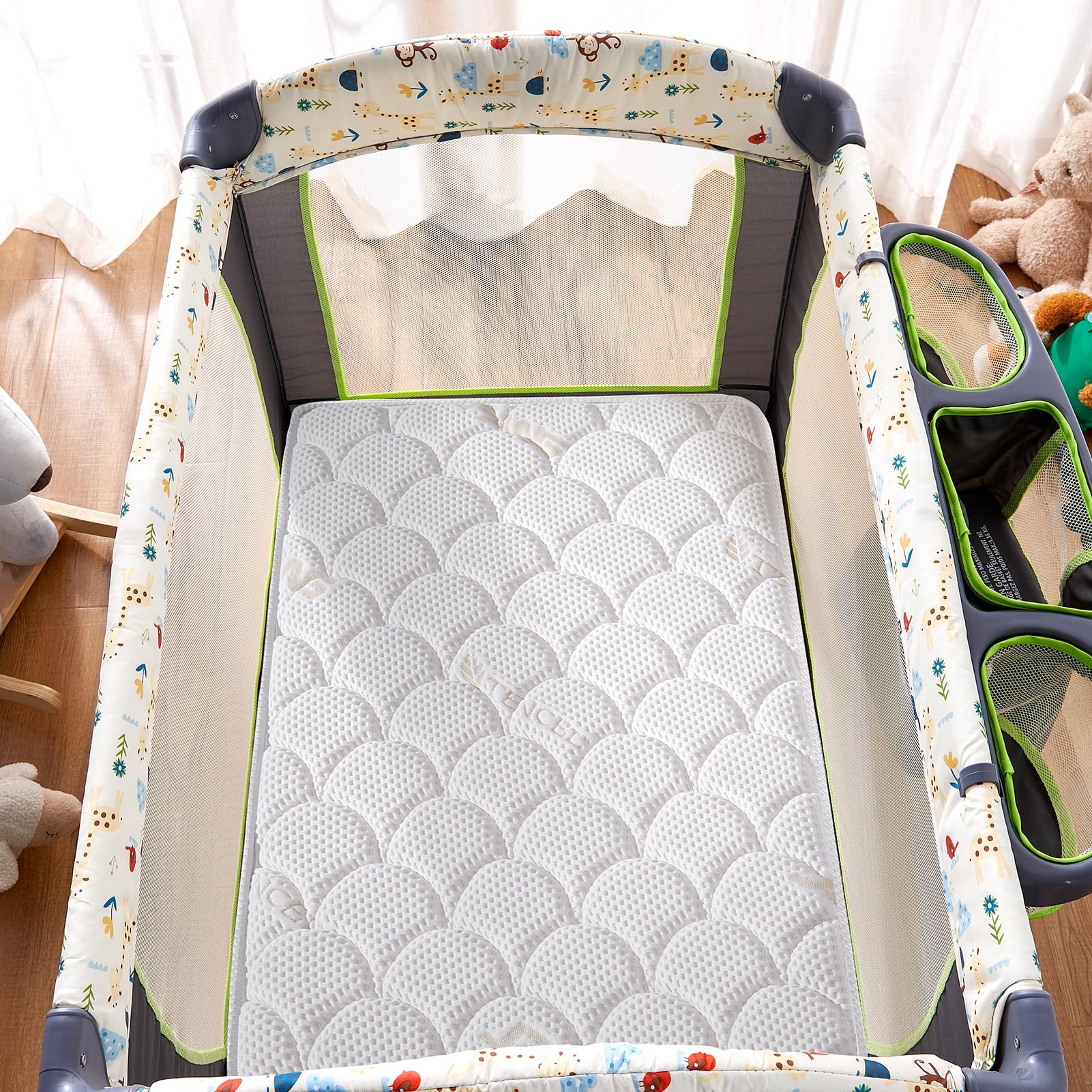 Lillibearas soft and firm foam topper delivering balanced support for naps