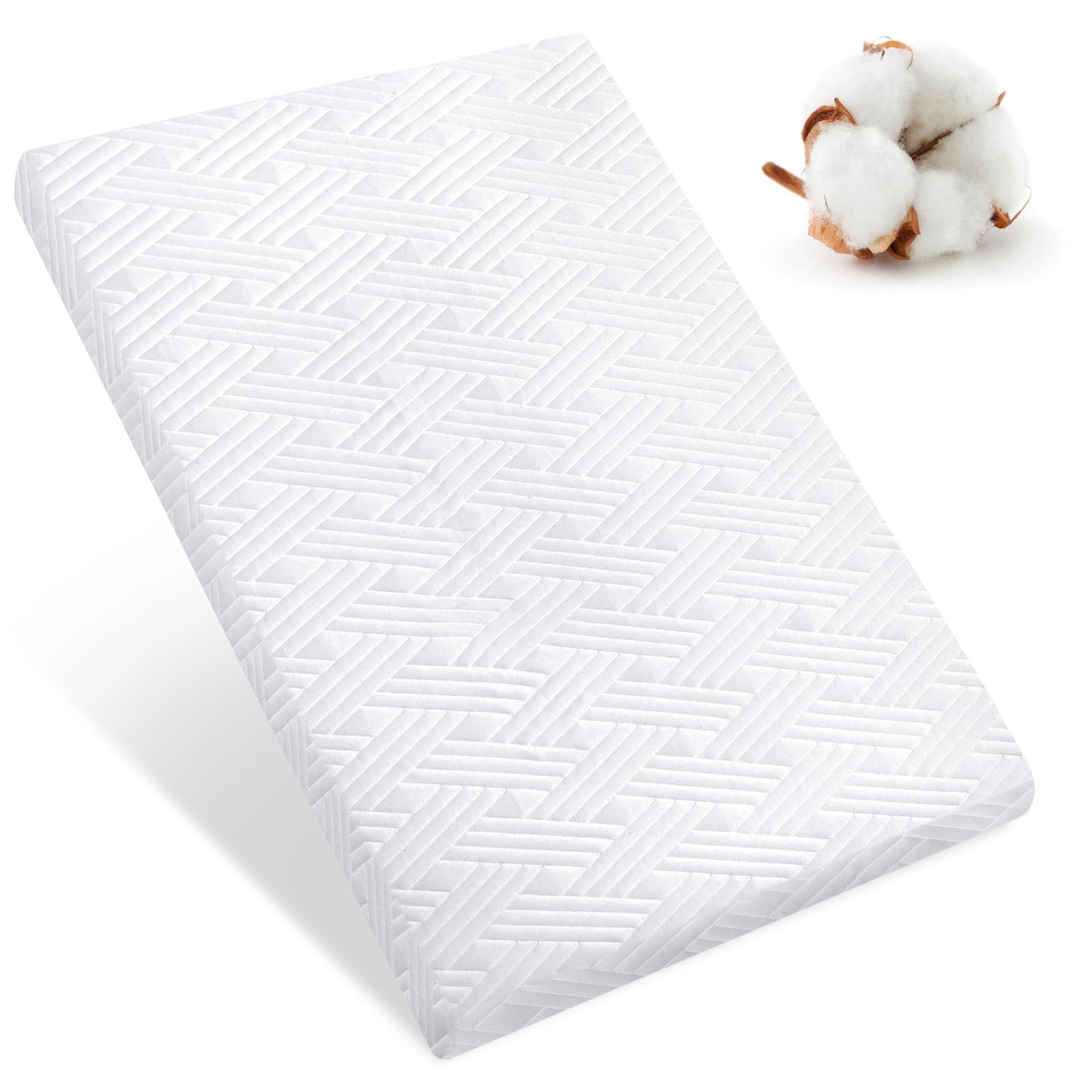 Lillibearas waterproof pack-n-play mattress pad cover offers a durable, spill-proof sleep surface.