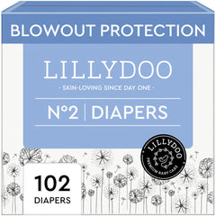 LILLYDOO Size 2 diaper with cloud-soft texture for gentle daily wear
