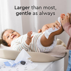 Plastic-free, fragrance-free wipes designed for messes and everyday use.