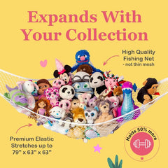 Lilly's Love anchors and hooks simplify installation for quick setup.
