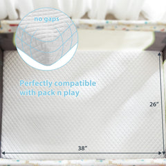 LILNAP memory-foam-core 3-inch pad delivers comfortable support on the go.