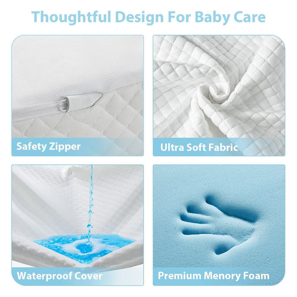 LILNAP waterproof inner liner protects foam from accidents during trips.