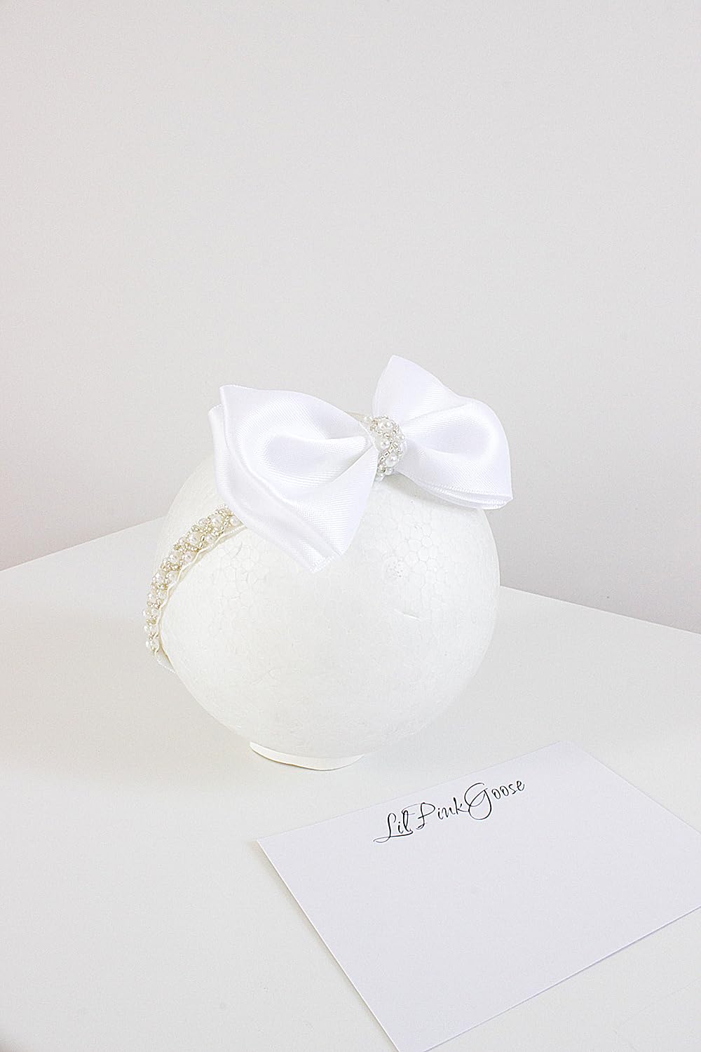 LilPinkGoose christening gift-ready accessory for special occasions