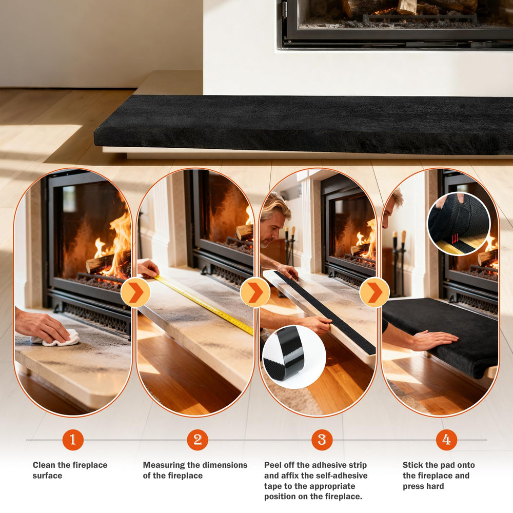 LILXIU mat shows non-slip backing, keeping the surface stable on wood floors.