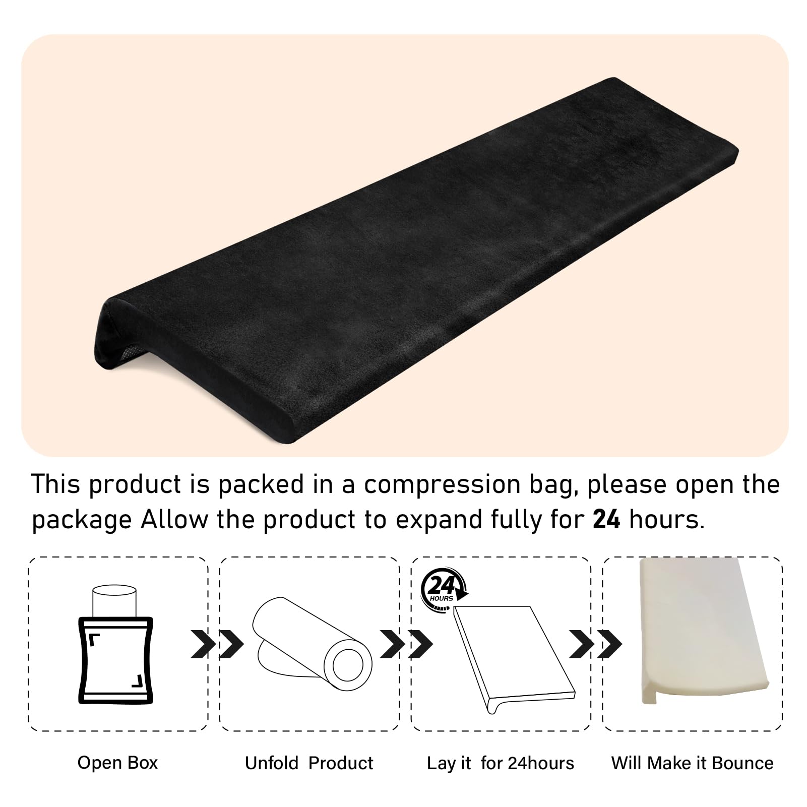 LILXIU soft foam padding adds cushioning during playful moments.