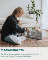 Lily Miles multi purpose basket doubles as blankets and extra storage