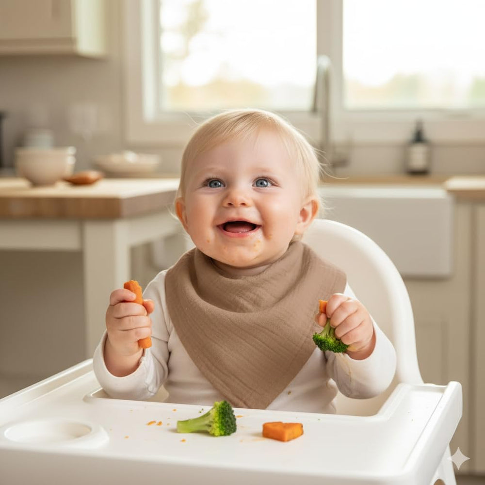 LILY O LAUREL hypoallergenic skin friendly bib on display
