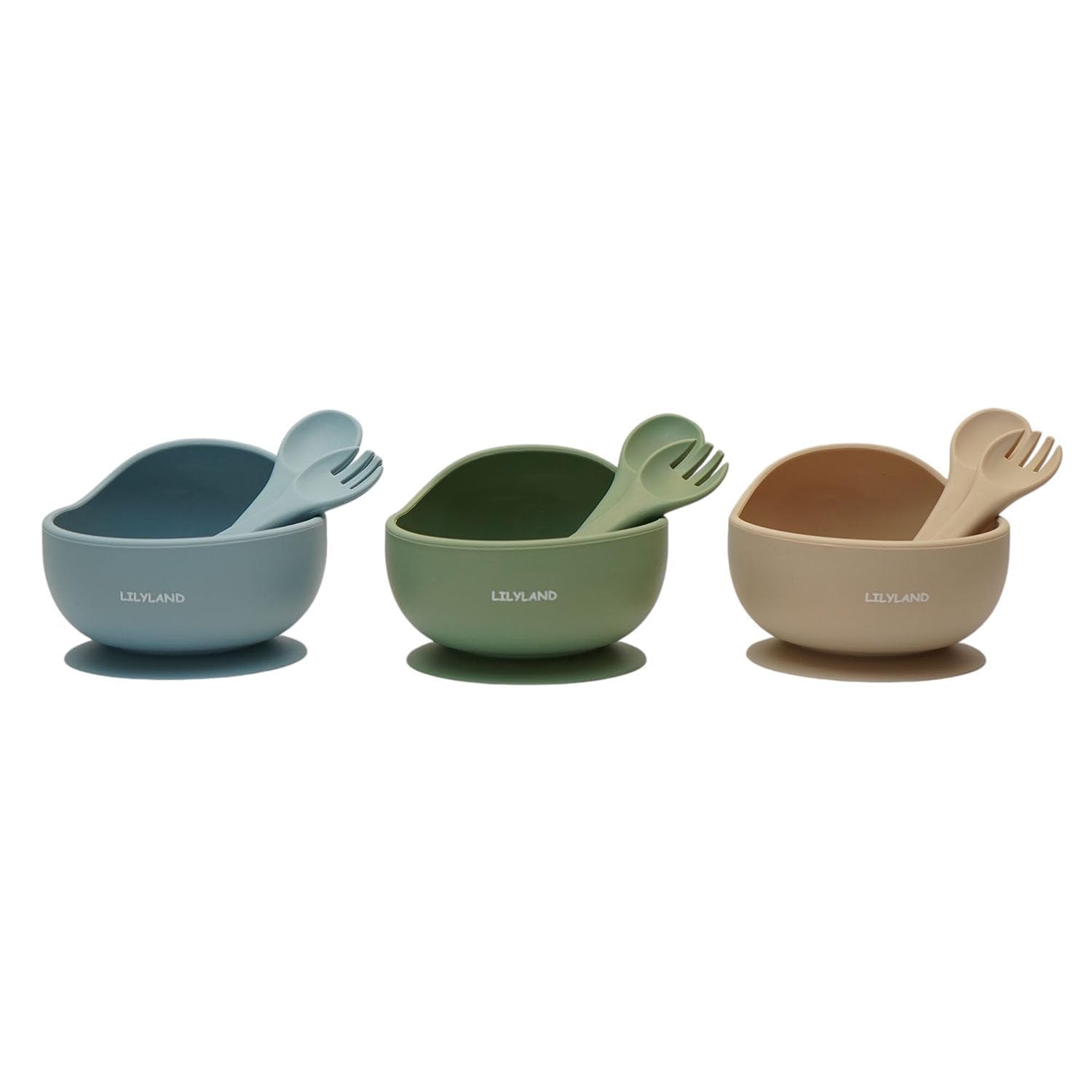 Microwave-safe Lilyland bowls allow quick warming of small portions