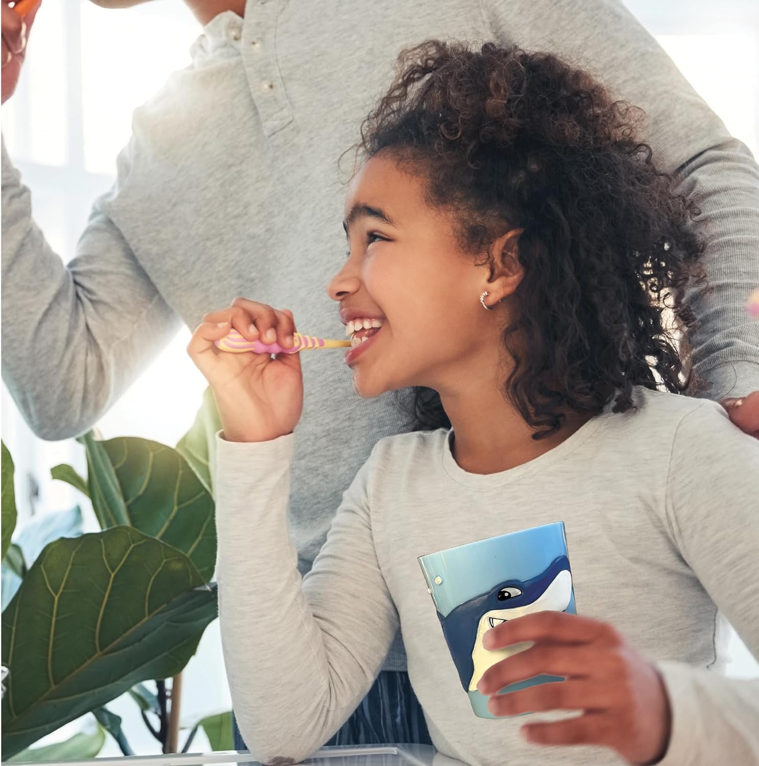 Travel-friendly cup ideal for on-the-go hydration for kids.