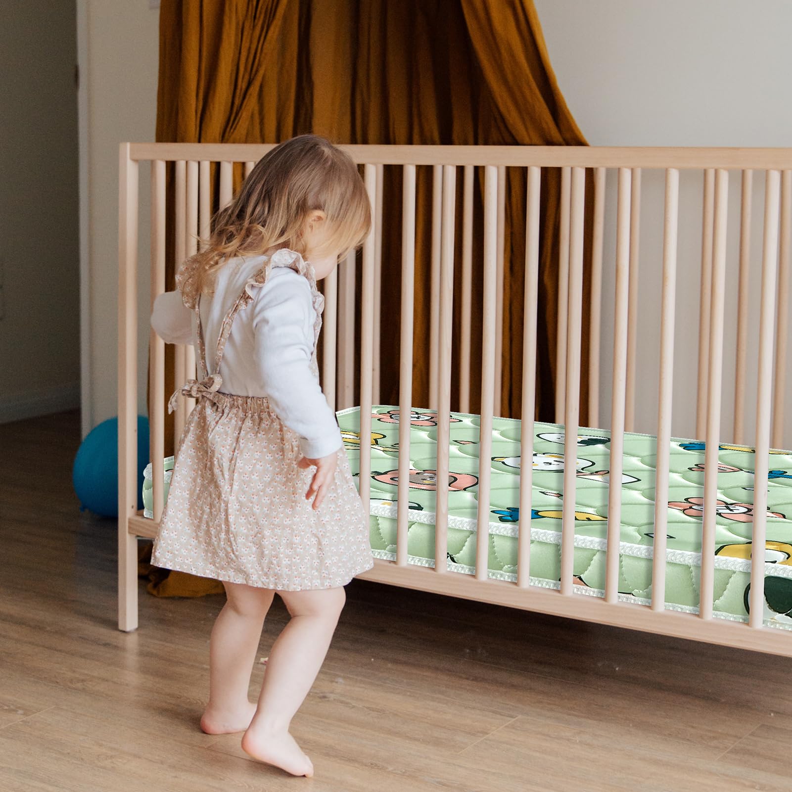 LILYVIBEBEARHAPPY handmade edges reduce snag risk for tiny feet