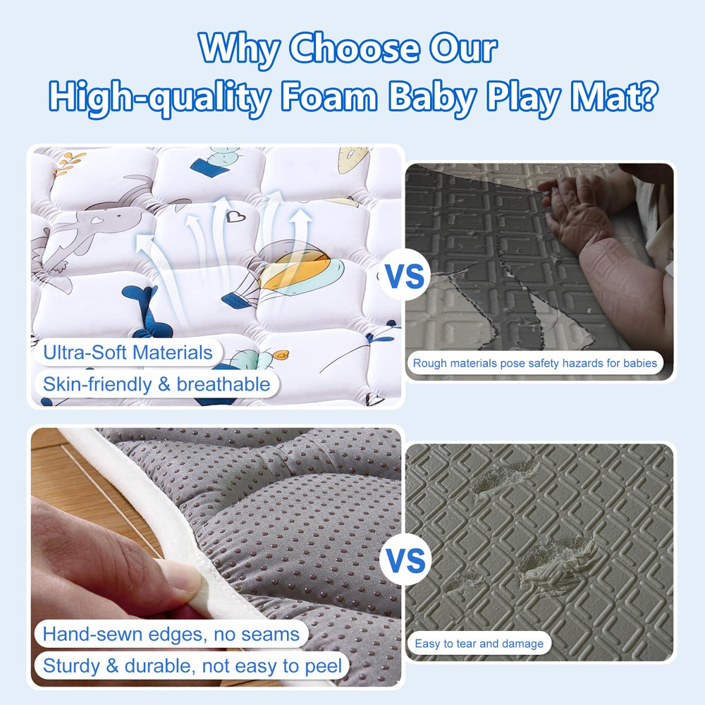 LILYVIBEBEARHAPPY non-slip bottom provides stable playtime on any floor.