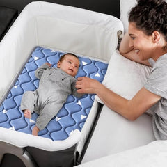 LILYVIBEBEARHAPPY odorless foam core provides breathable, odor-free sleep surface