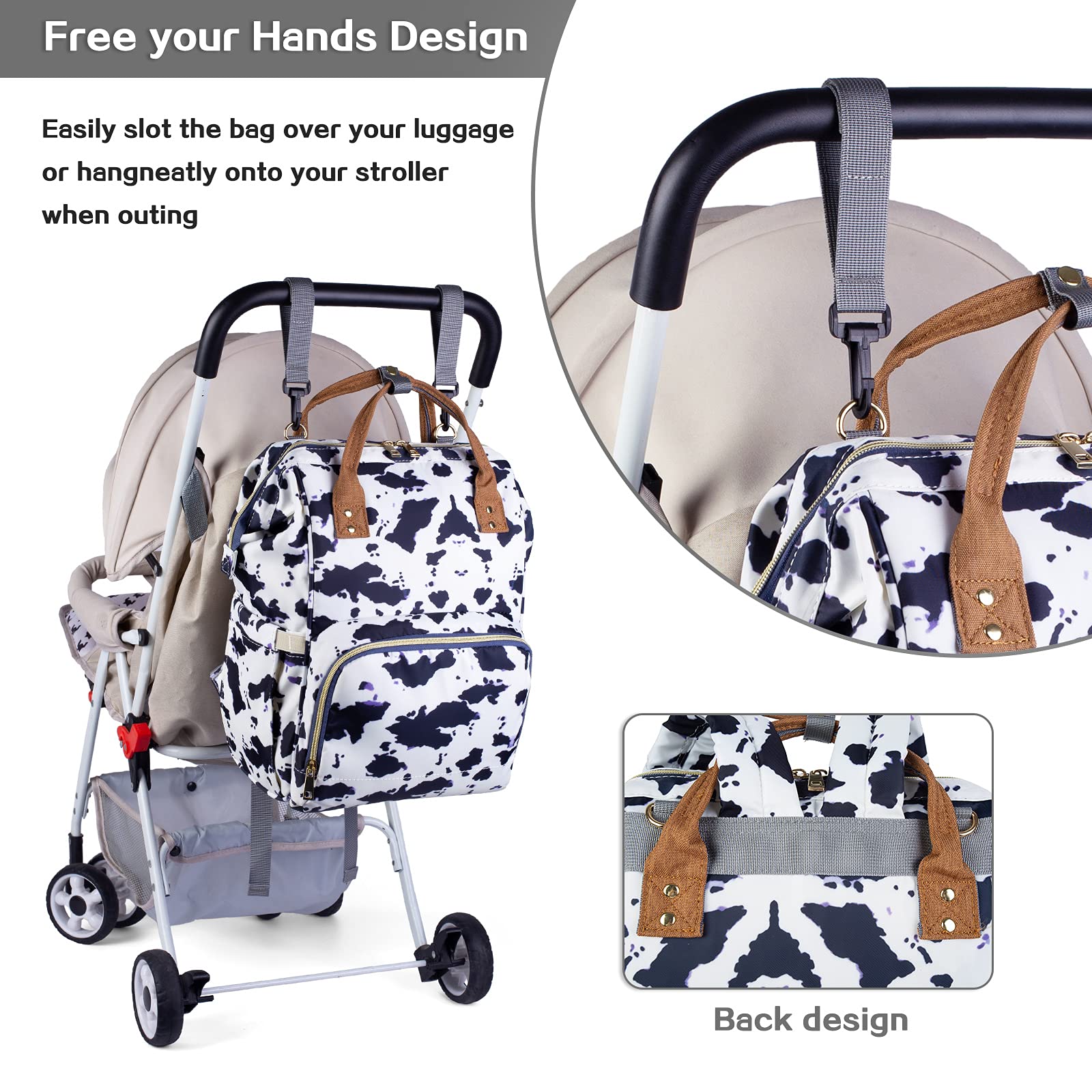 LIMHOO versatile bag for travel, school, and shopping.