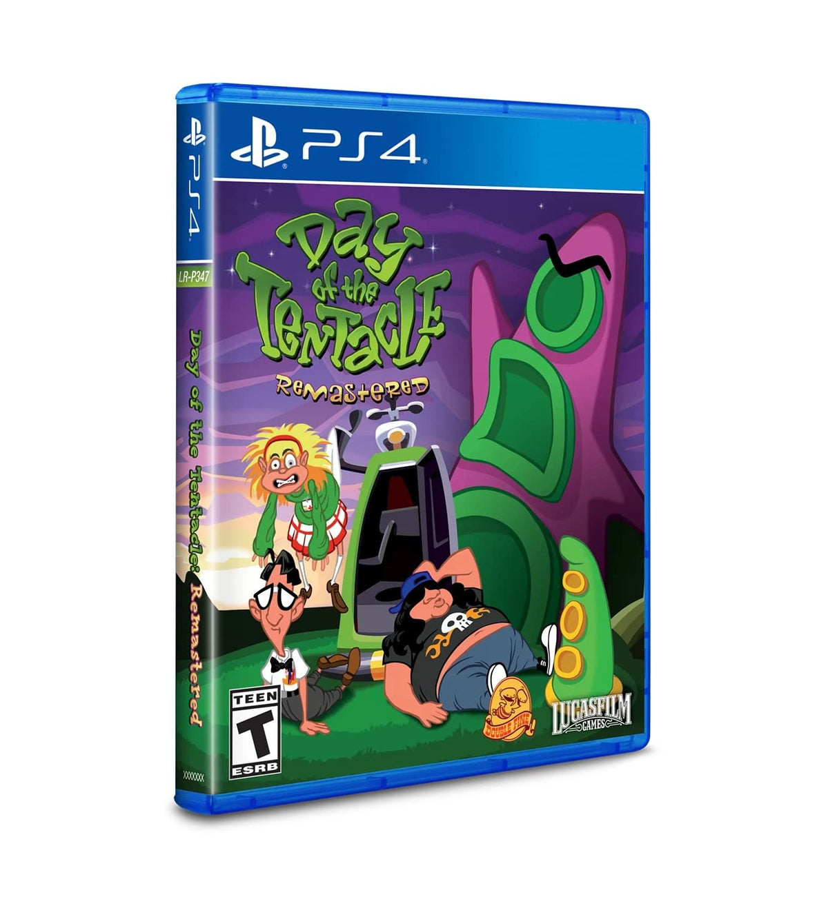 Limited Run Day of the Tentacle Remastered cover art with vibrant retro aesthetics for collectors.