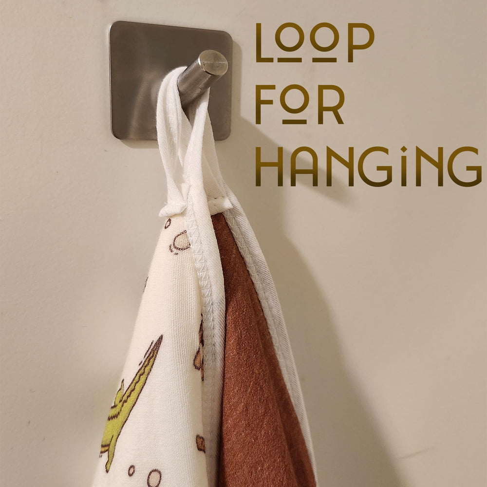 Linaly hooded towel designs featuring animals, flowers, and plain options for bath time fun.
