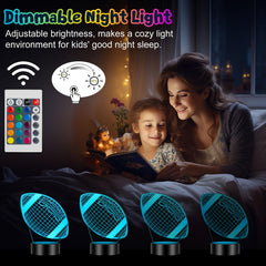 Linkax dimmable LED football light with adjustable brightness.