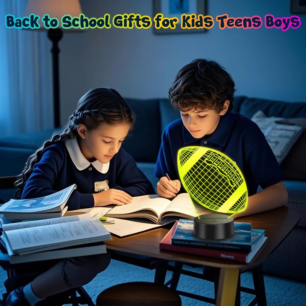 Linkax gift-ready football night light as a sports gift.