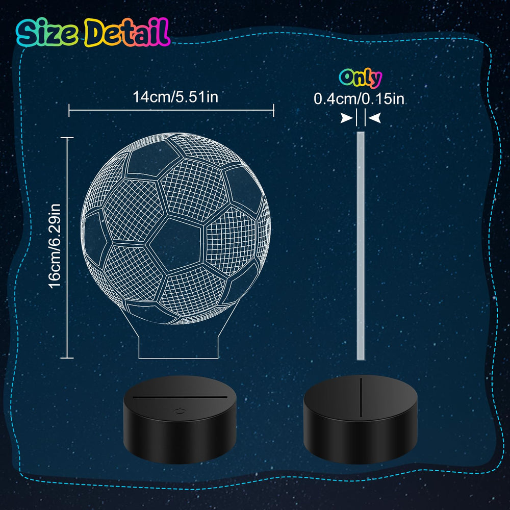 Linkax soccer light USB-powered design offers portable brightness