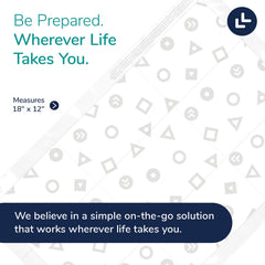 LinnieLou 20-pack placemats offer ready-to-use dining surfaces for busy days.