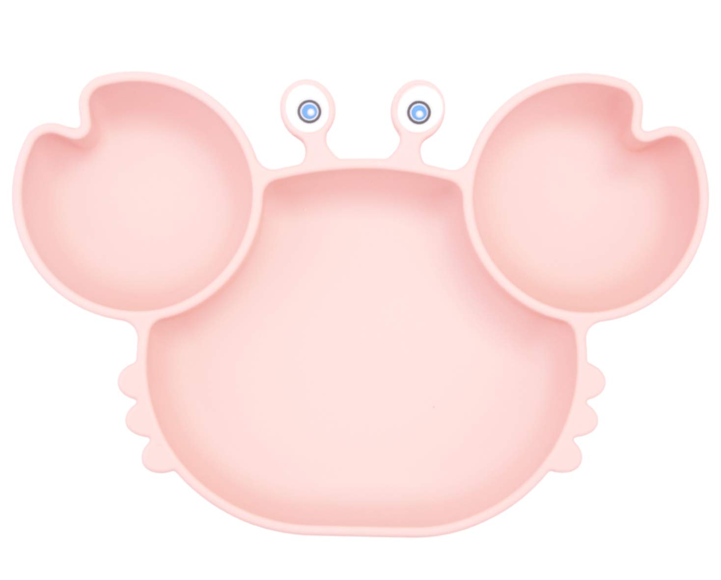 Linowos silicone suction plate for toddlers with a strong grip to minimize mess