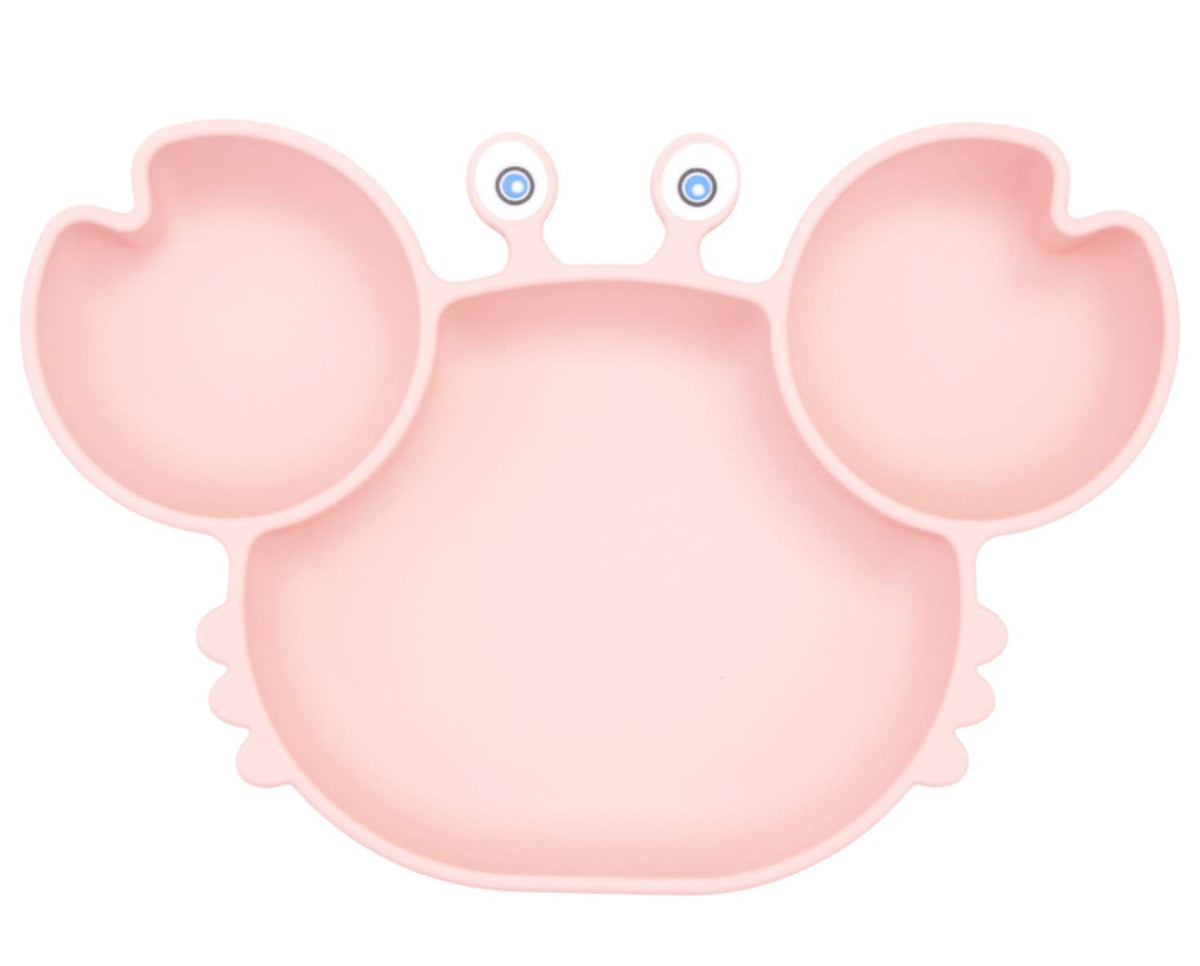 Linowos silicone suction plate for toddlers with a strong grip to minimize mess