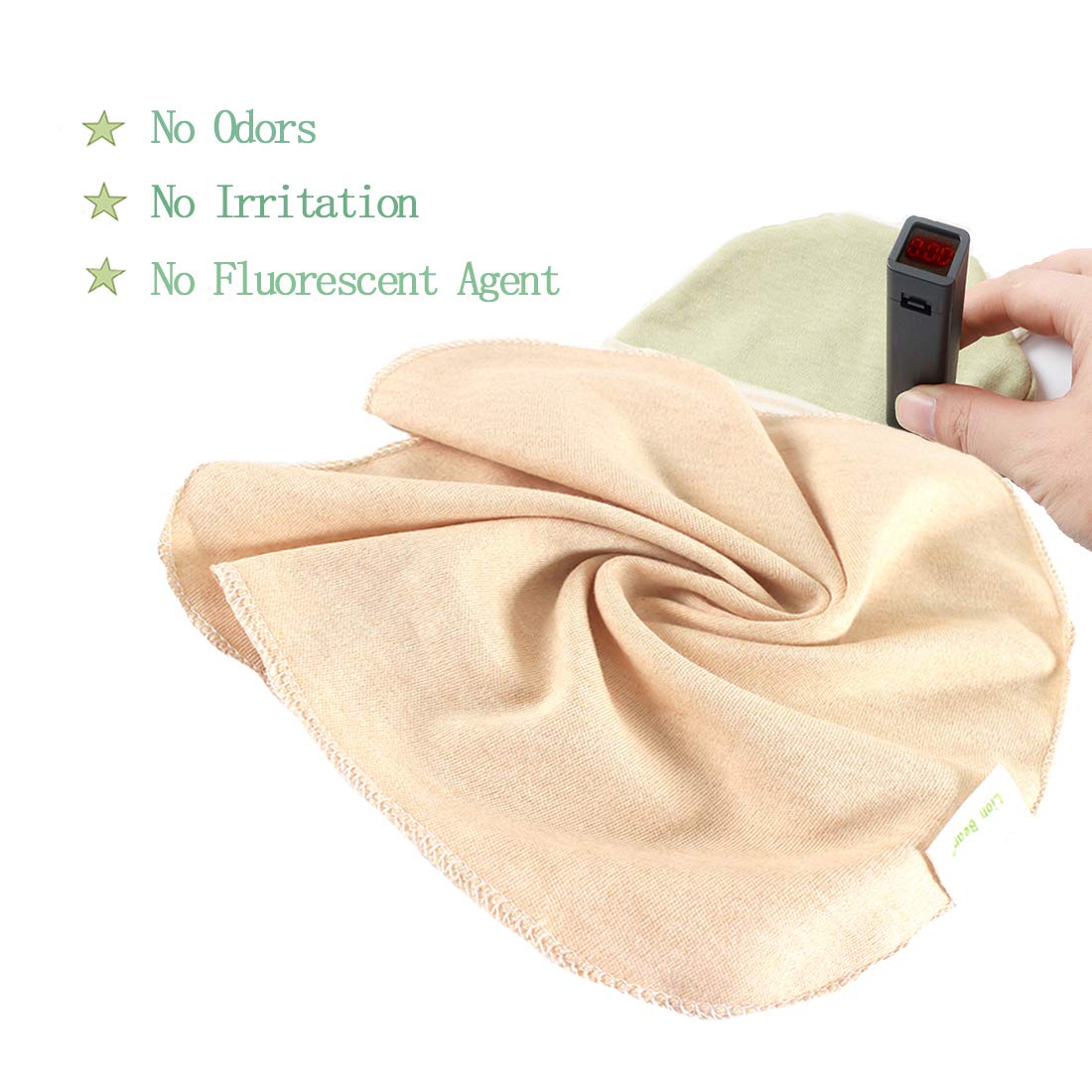 Gift-ready packaging for Lion bear washcloths, ideal for gifting families.