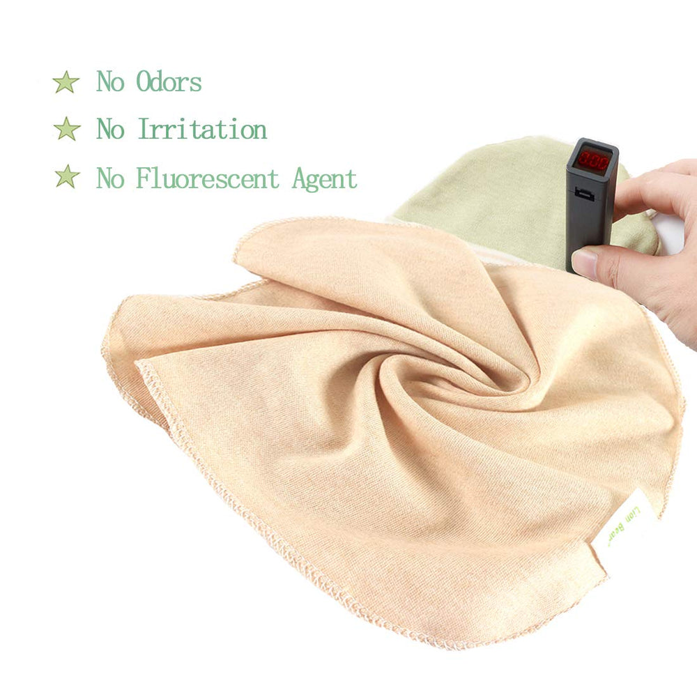 Gift-ready packaging for Lion bear washcloths, ideal for gifting families.