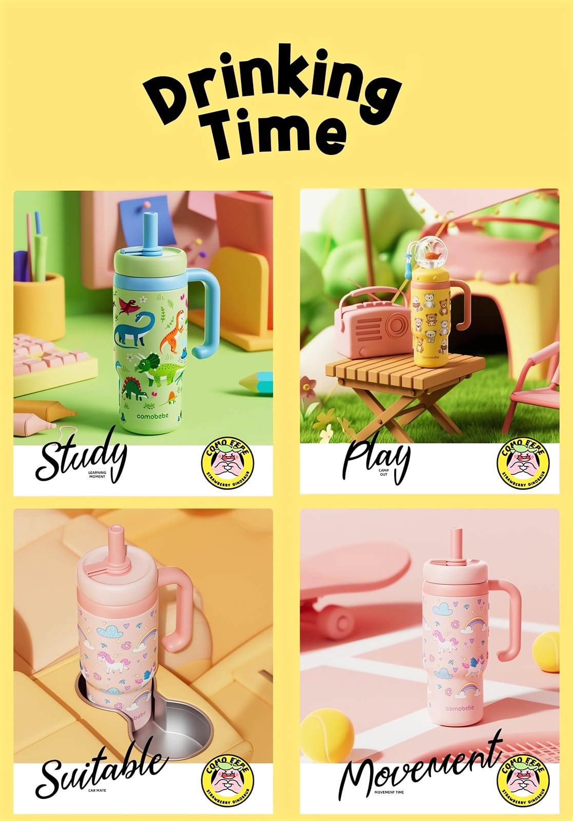 LIONICE durable travel cup for kids supports hydration on the go.