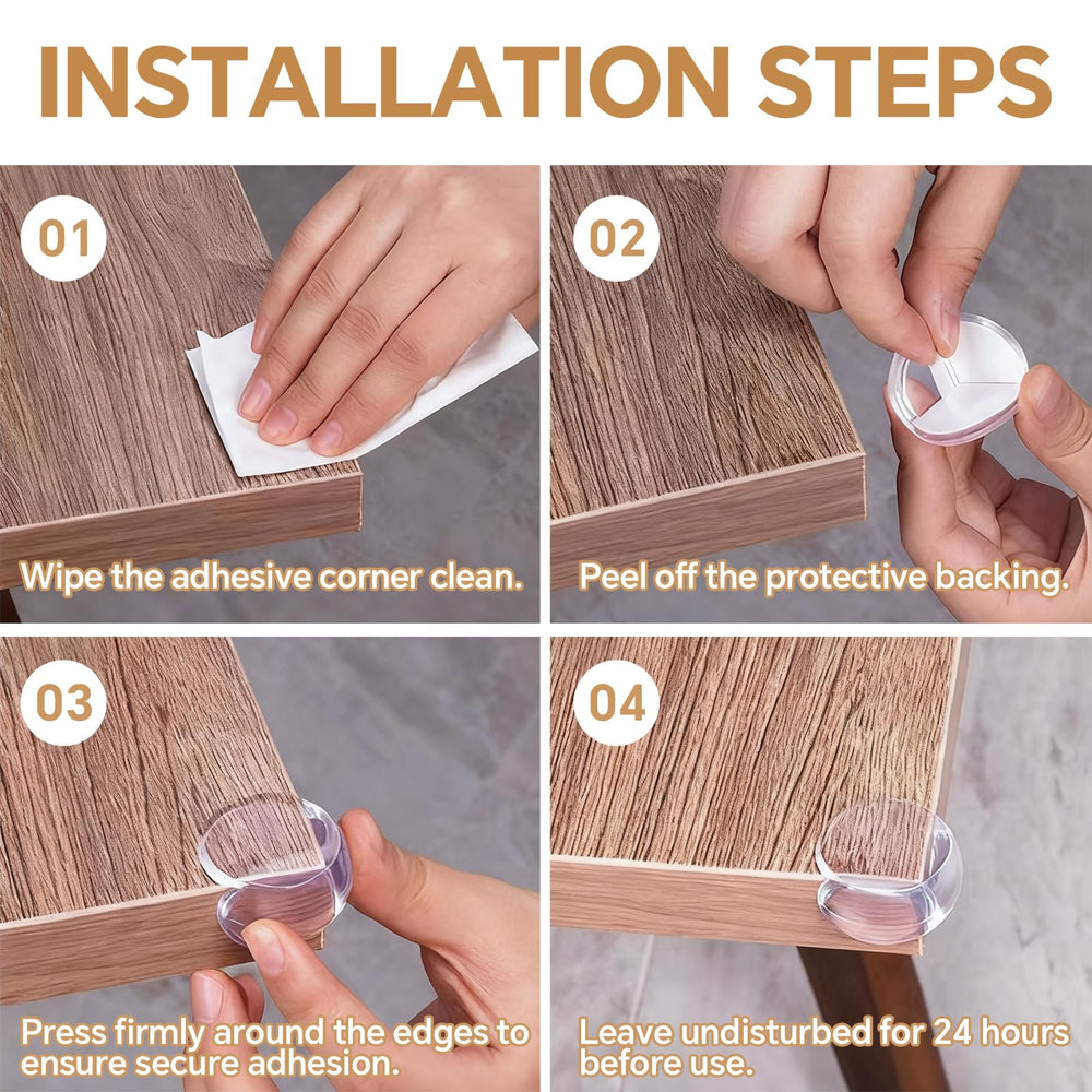 Liqqlex easy-install corner guard for fast childproofing and clean removal