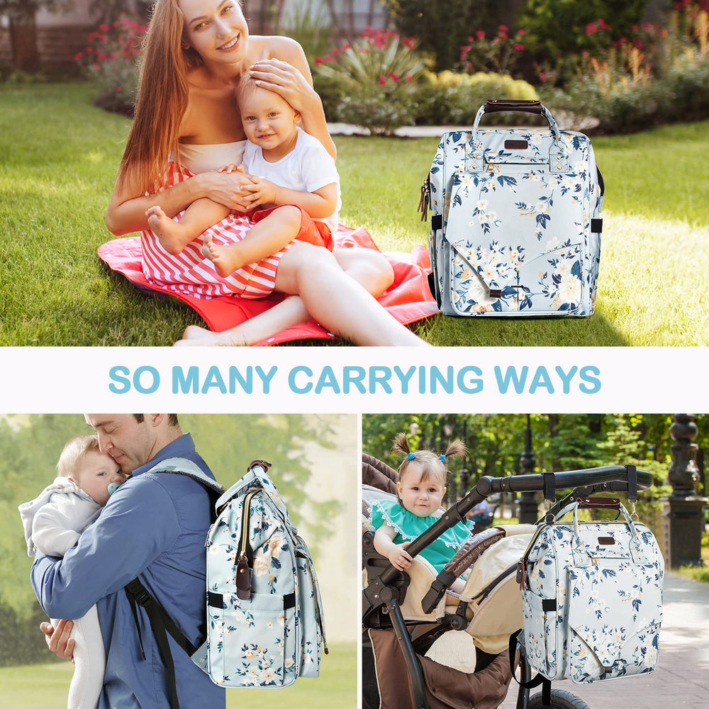 LitBear large-capacity backpack fits snacks, clothes, toys and more