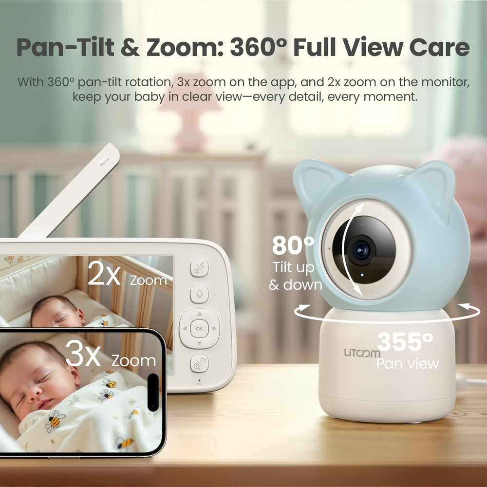 Litokam multi-user sharing lets family view from multiple devices.