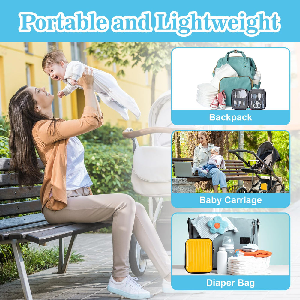 Little Angel medicine dropper and tote case for easy dosing.