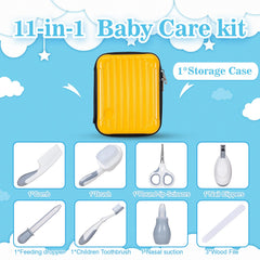 Little Angel soft-bristle hair brush for gentle cradle cap care.
