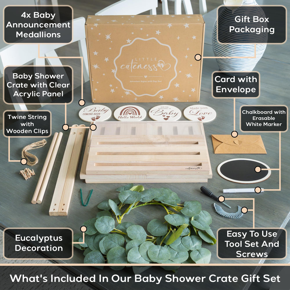 Little Cuteness dual rod system for hanging items in a centerpiece