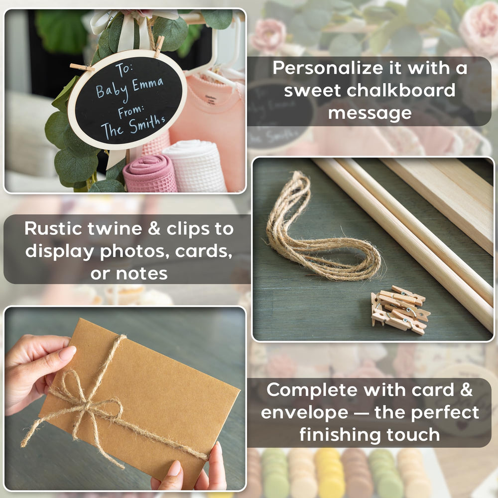 Little Cuteness natural wood finish adds warmth to nursery decor