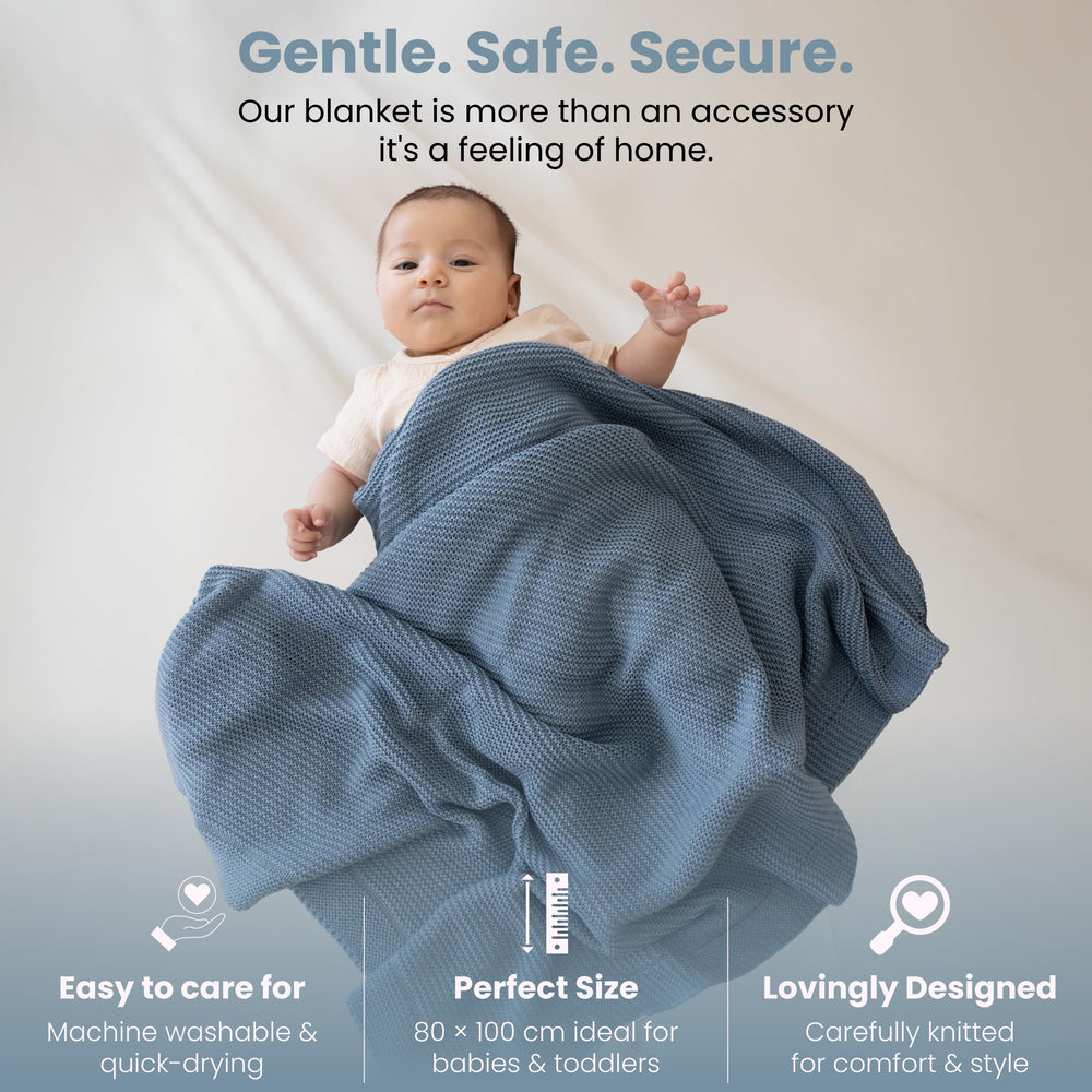 Little Dedi personalized gift-ready blanket adds a special touch for newborns.