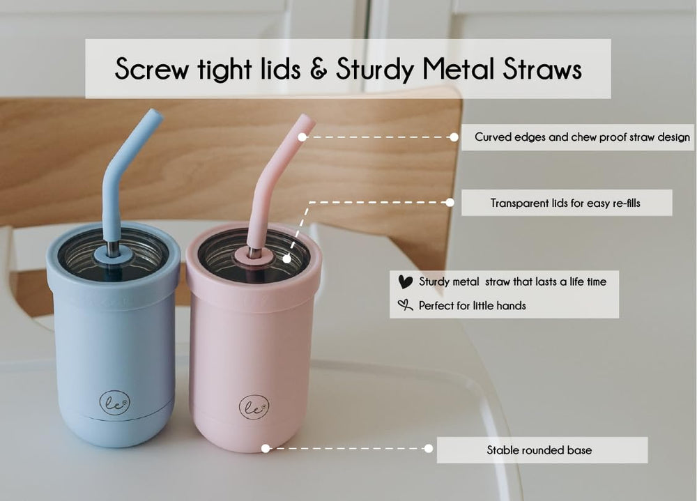 Little Ecos 304 stainless steel construction for durable cups