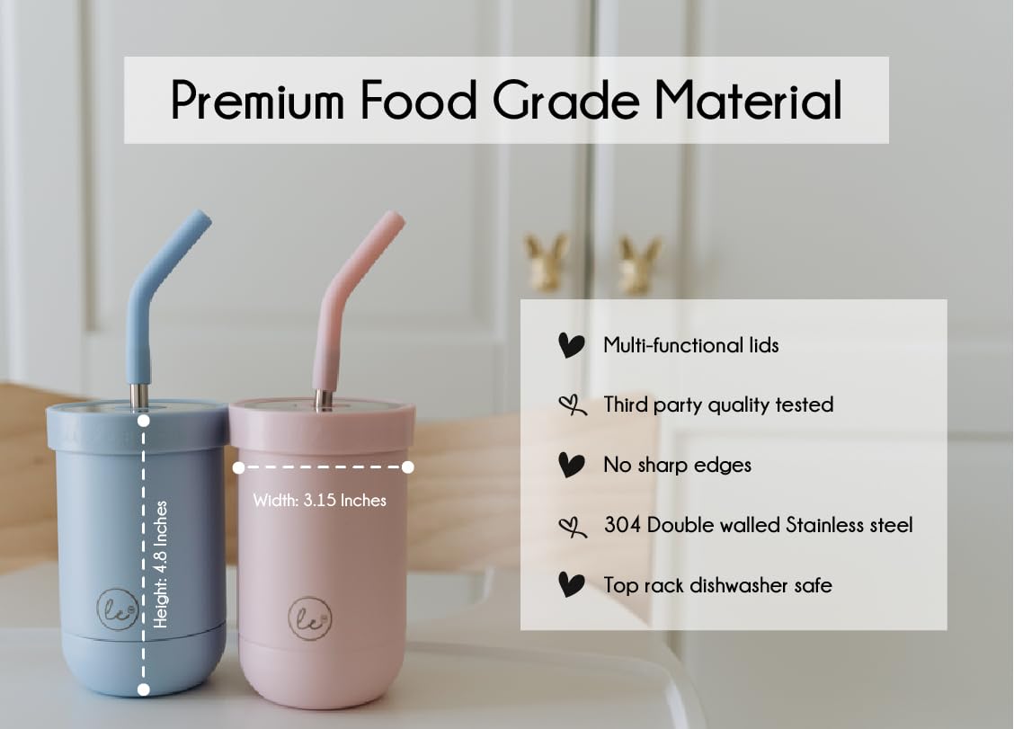 Little Ecos insulated sealed-handle lid for easy carrying