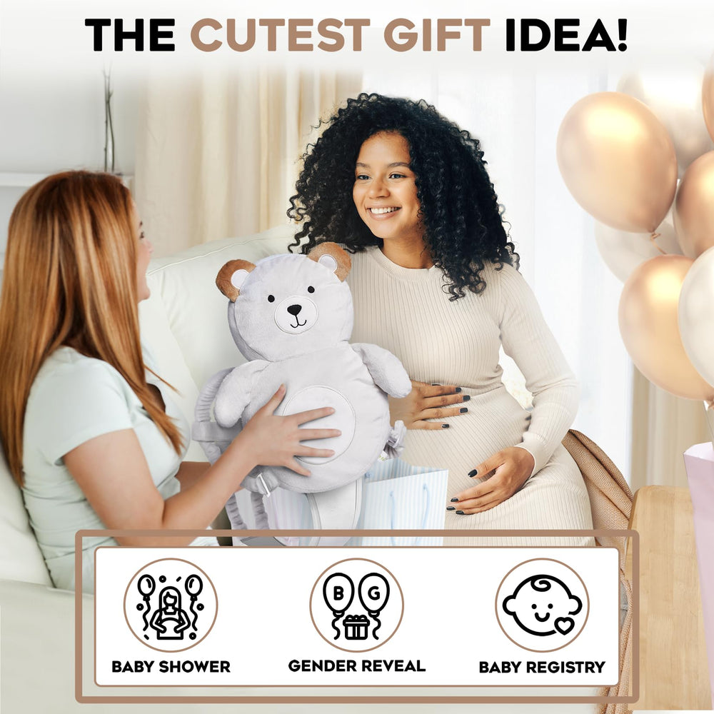 Little Family Head Protector Backpack is a practical gift-ready option for new parents.