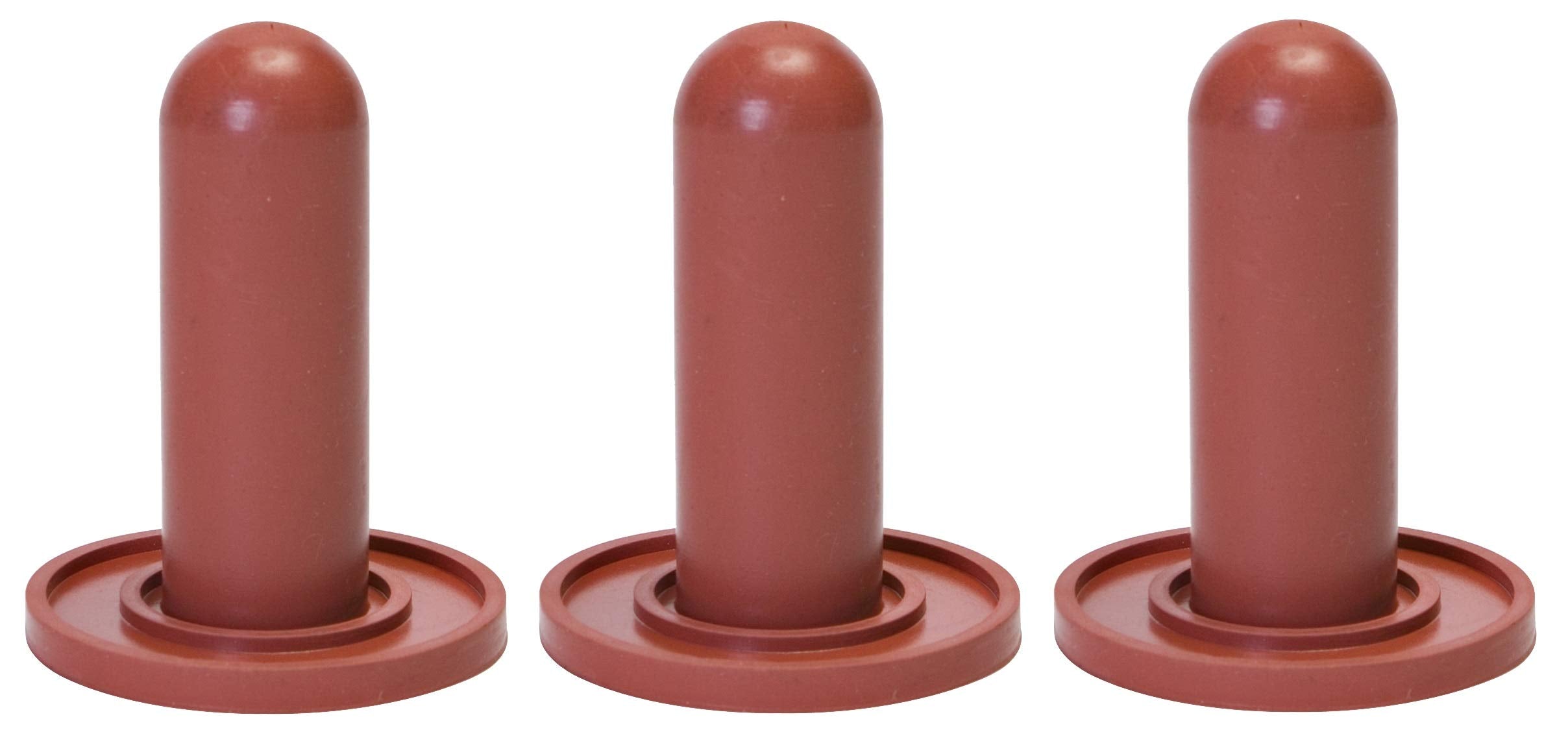 Little Giant calf nipples screw-on with 93SC caps for easy calf feeding
