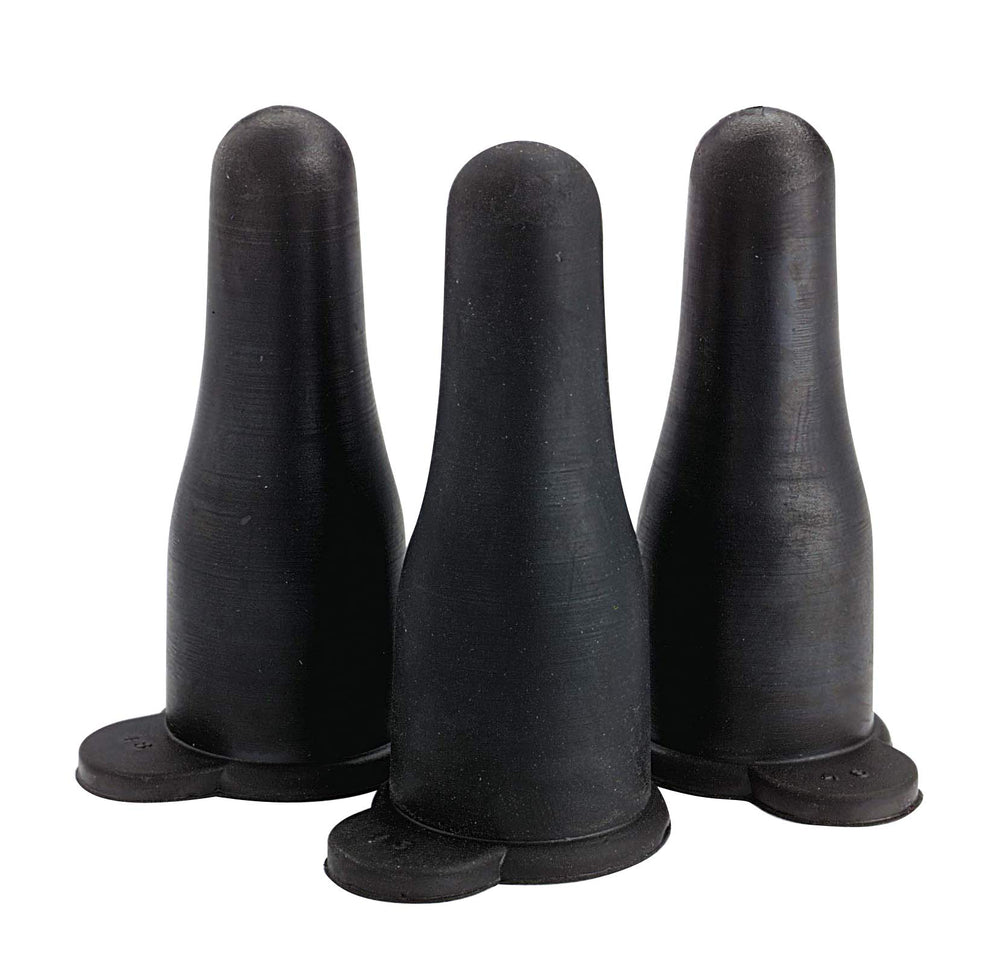 Little Giant Lamb Nursing Nipples: 3-pack screw-on nipples for calf feeding.