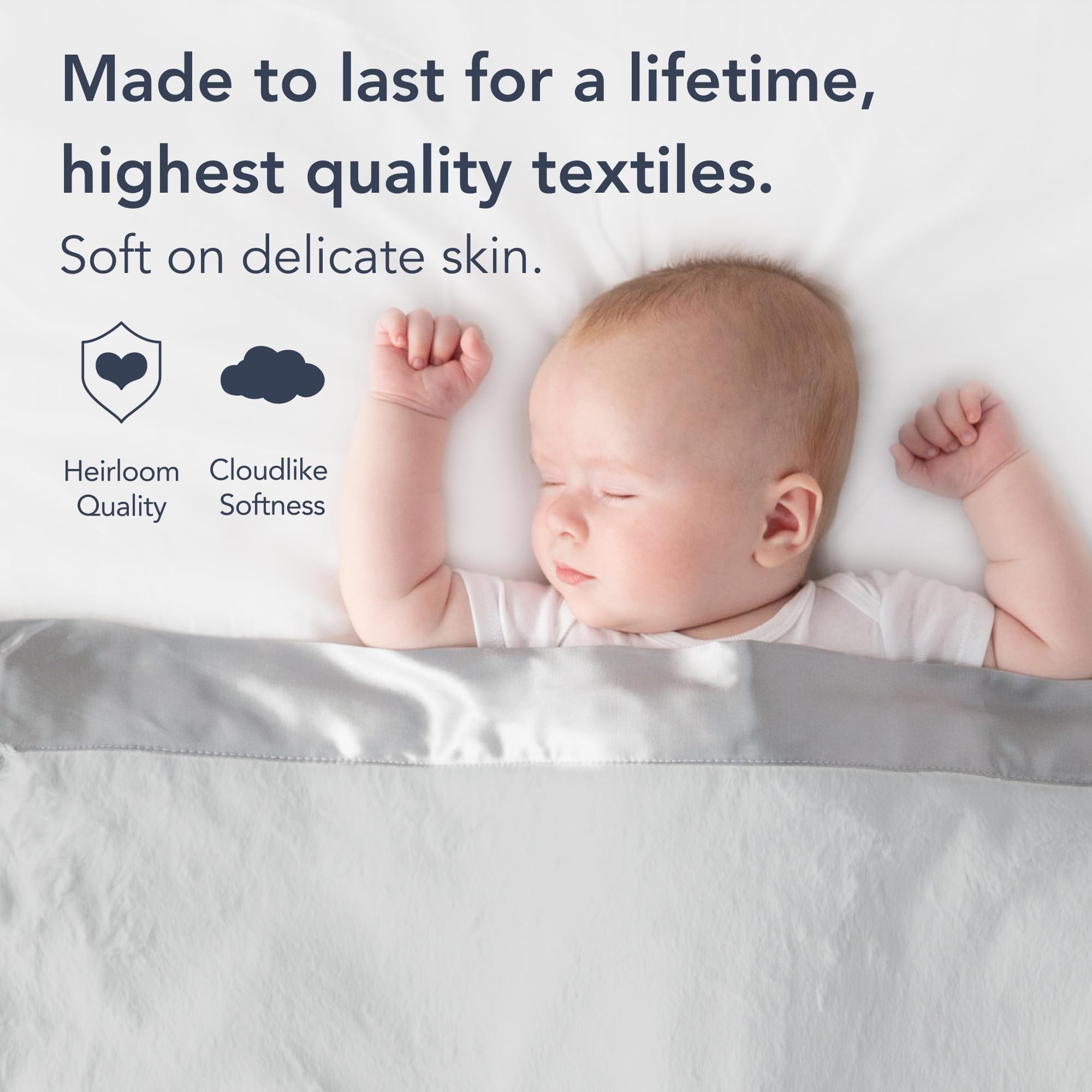 Little Giraffe Luxe blanket's buttery faux fur comforts during stroller trips.