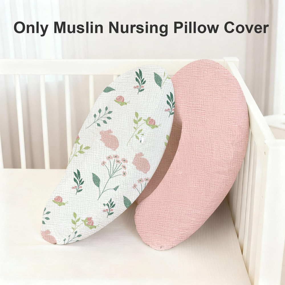 Little Grape Land gift-ready nursing pillow cover set for baby showers.