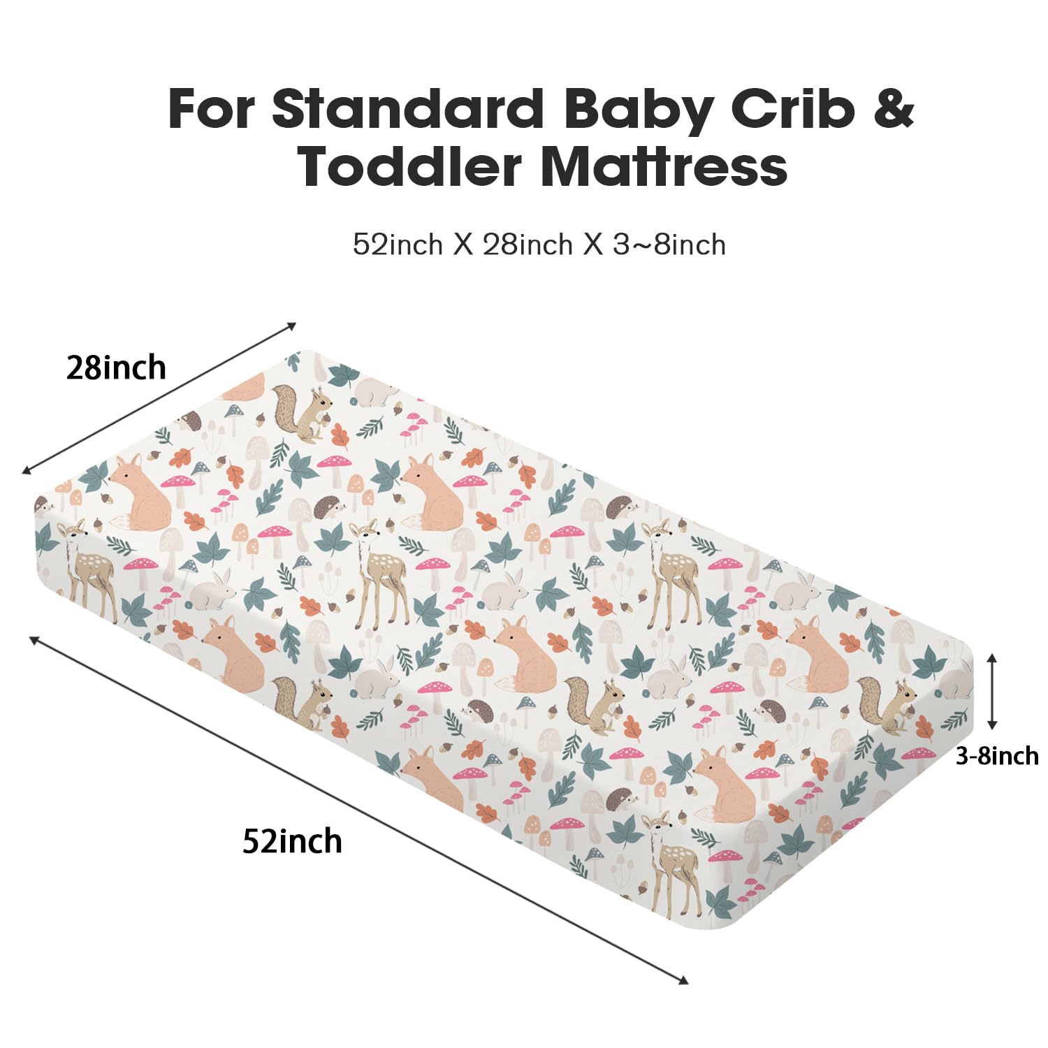 Little Grape Land machine-washable crib sheets simplify busy parent routines