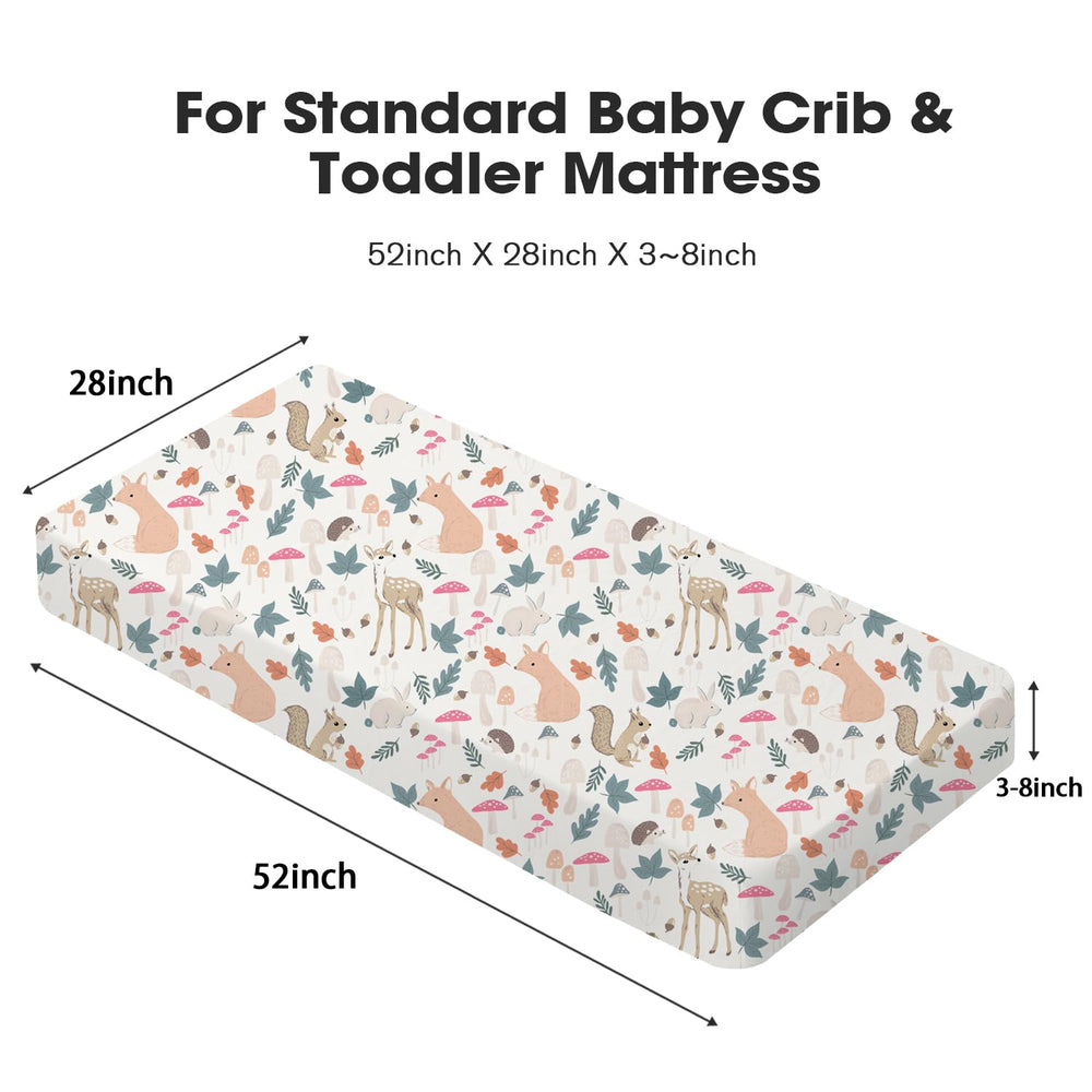 Little Grape Land machine-washable crib sheets simplify busy parent routines
