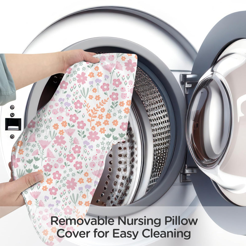Multi-use Little Grape Land nursing pillow suits breastfeeding, bottle feeding, and tummy time.