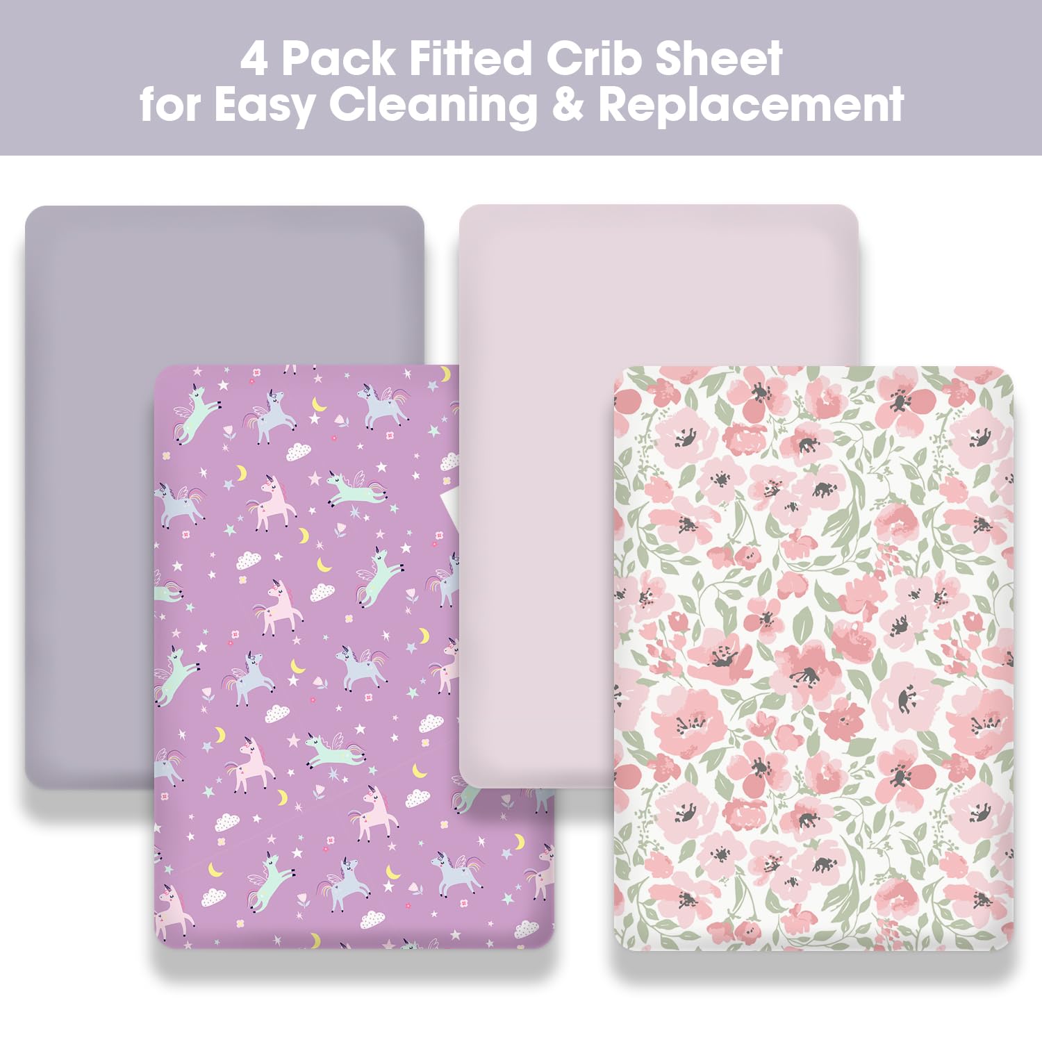 Little Grape Land neutral solid crib sheet for versatile baby room decor