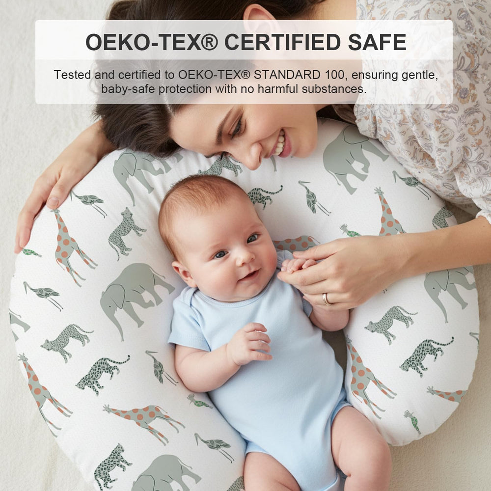 Little Grape Land safari cover close-up fabric texture and durable stitching